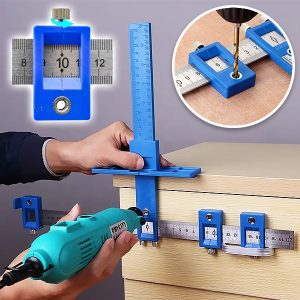 Verstellbare Zentriervorlage für Bohrlöcher | DRILLPRO