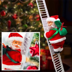 Leiterkletternder Weihnachtsmann | LADDERSANTA