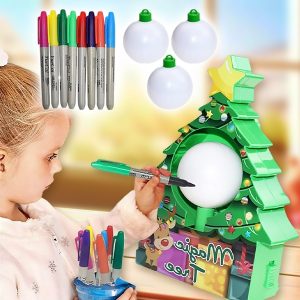 Kreativset zum Gestalten von Weihnachtsbaumkugeln MAGICDECO