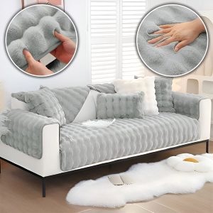 Plüsch-Sofaüberzug | VELVECO