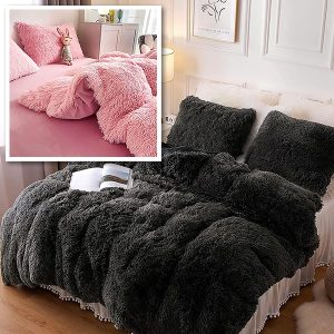 Warme Fleece-Bettwäsche + 2 x Kopfkissenbezüge GRATIS | SNUGGBED