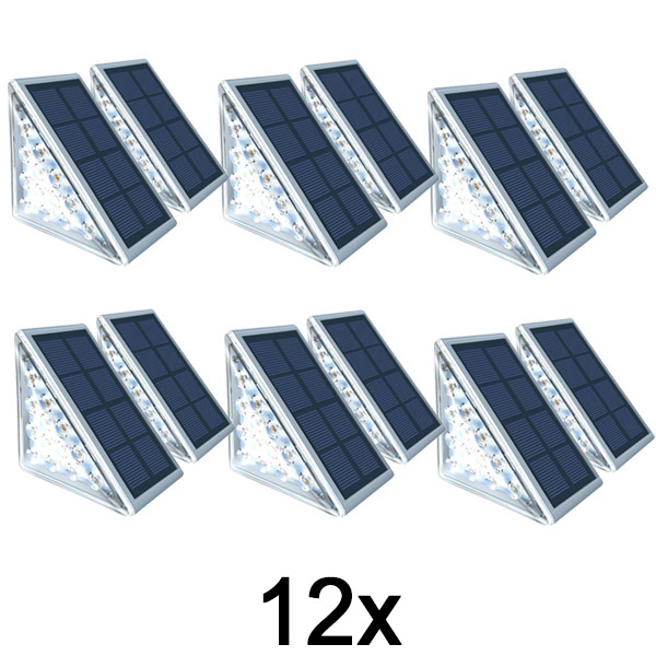 6x Wasserdichte Solarlampe (2 Stück) | LUMOSTEP