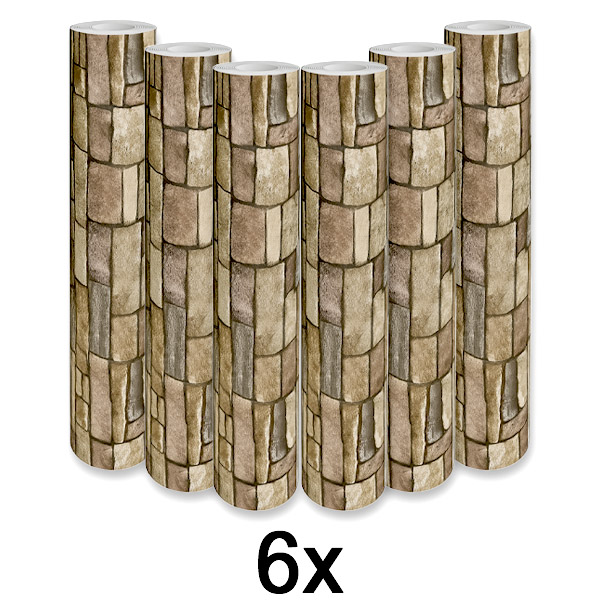 6x Stilvolle 3D-Tapete – Einfache Wandverwandlung | WALLCORWRAP