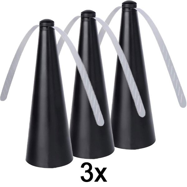 3x Automatischer Fliegenabwehr-Ventilator | FLYBEGONE