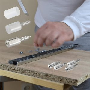 Einfach zu montierende selbstschneidende Schrauben (30 Stück) | CABTAP